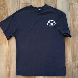 H&M Oversized Santa Cruz Black/Dark Grey T-Shirt size XS